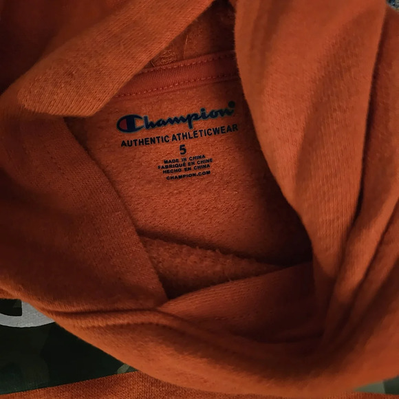 Champion Vibrant Orange Hoodie - Picture 5 of 8
